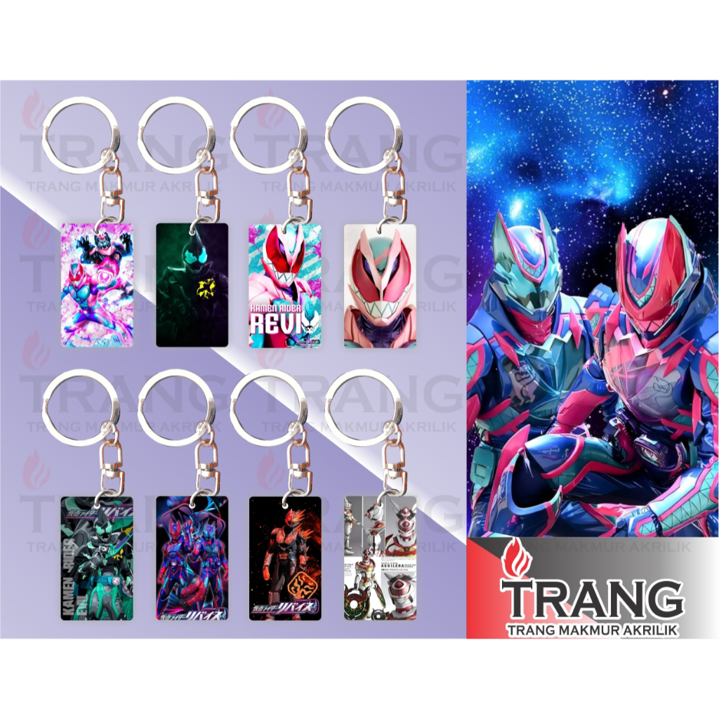 Jual Gantungan Kunci Akrilik Kamen Rider Revice / Keychain Acrylic ...
