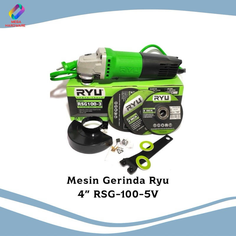Jual mesin gerinda ryu 4 inch RSG-100-5V | Shopee Indonesia