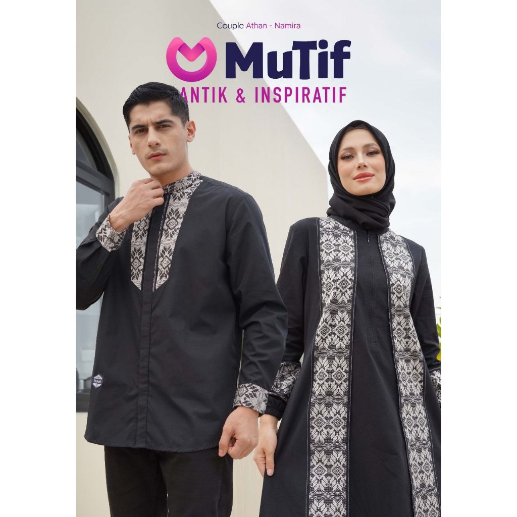 Jual MUTIF COUPLE TERBARU ATHAN NAMIRA - GAMIS KOKO COUPLE COCOK ...