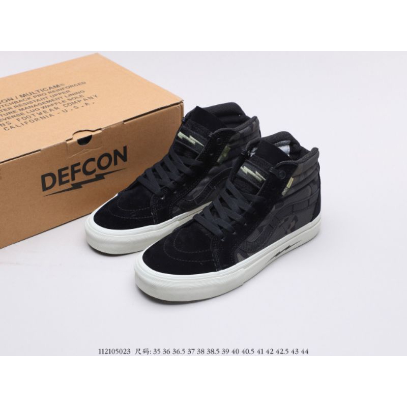 DEFCON x Vans Sk8 Hi Notchback Pro Multicam Jungle
