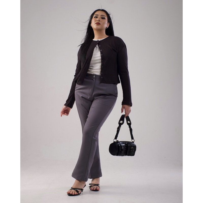 Jual Cardigan Rajut Wanita Oversize Knitwear Soft Premium Nyaman Big ...