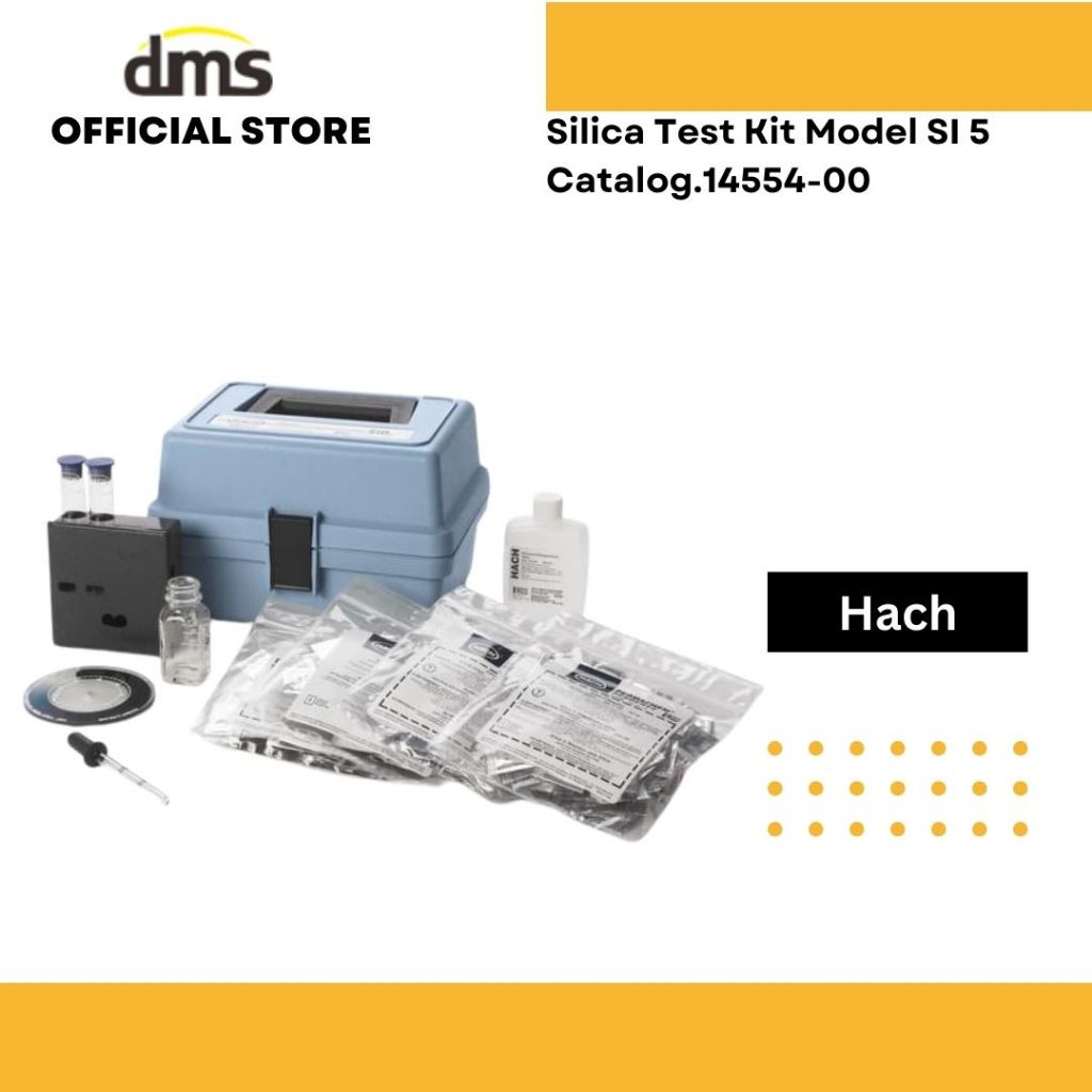 Jual Silica Test Kit Model SI 5 Cat.1455400 Hach Shopee Indonesia