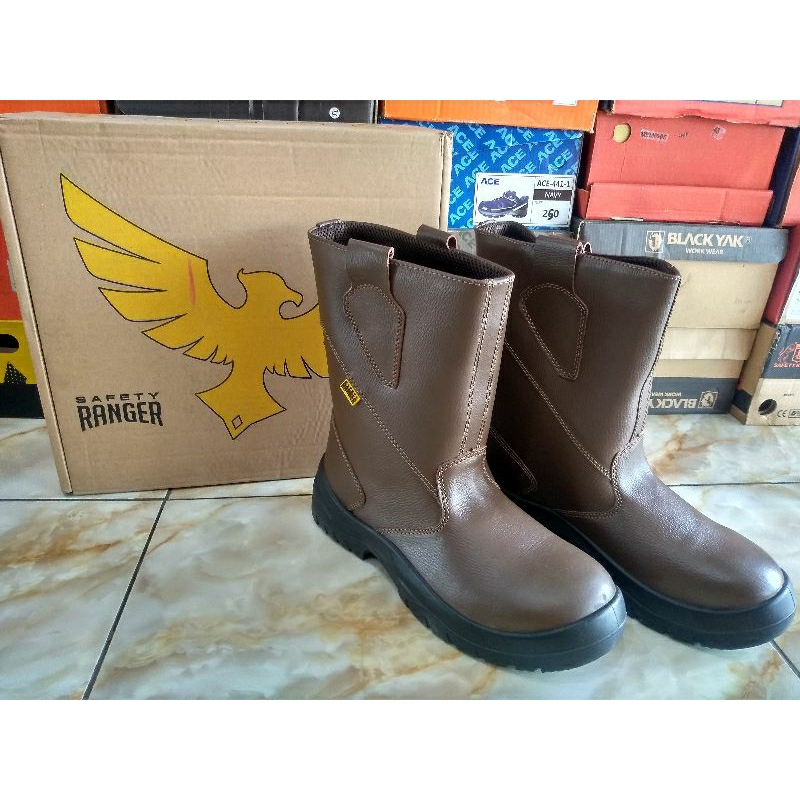 Jual Sepatu Safety Kerja Proyek SAFETY RANGER BOT 100%ORIGINAL EKSPOR ...