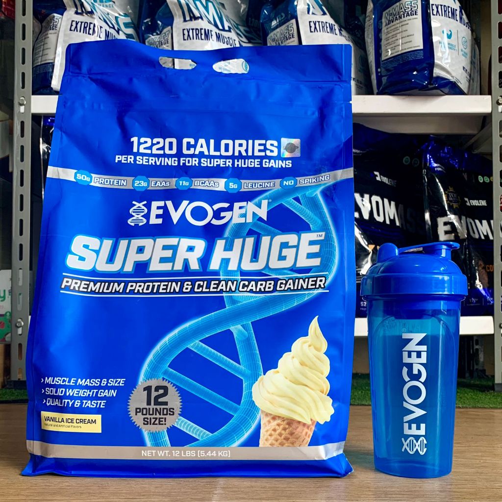 Jual Evogen Super Huge 12 Lb Premium Protein Clean Carb Gainer Mass ...