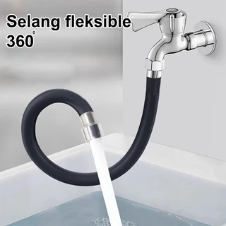 Homeneeds Selang Flexible Ekstensi Keran Air Universal 1/2 Inch 360 Derajat Bahan Silikon MHG-