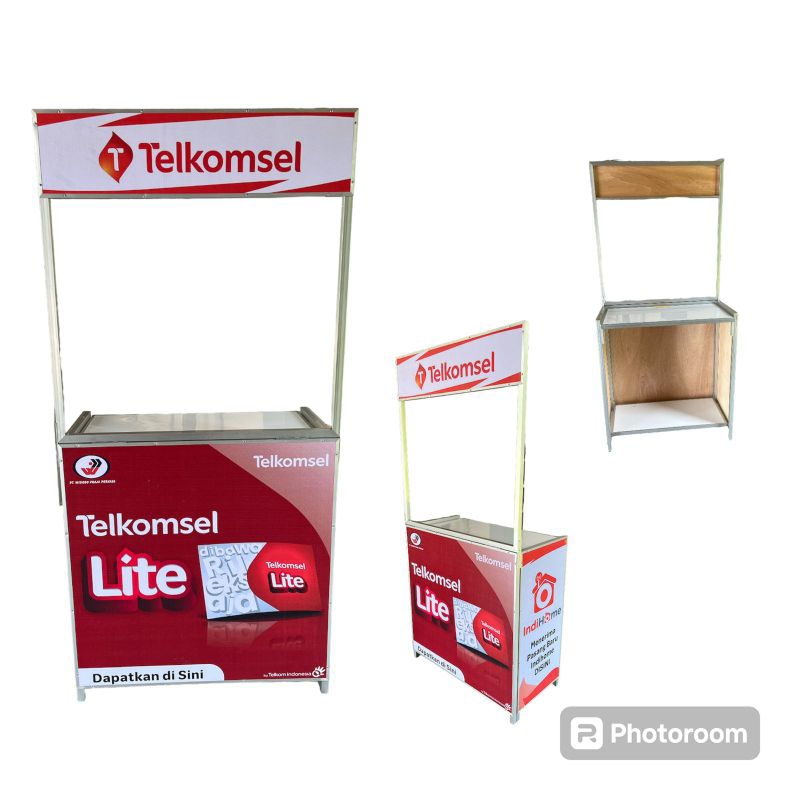 Jual Gerobak Lipat/Booth Portable/Event Desk/Meja Promosi Untuk Jualan ...