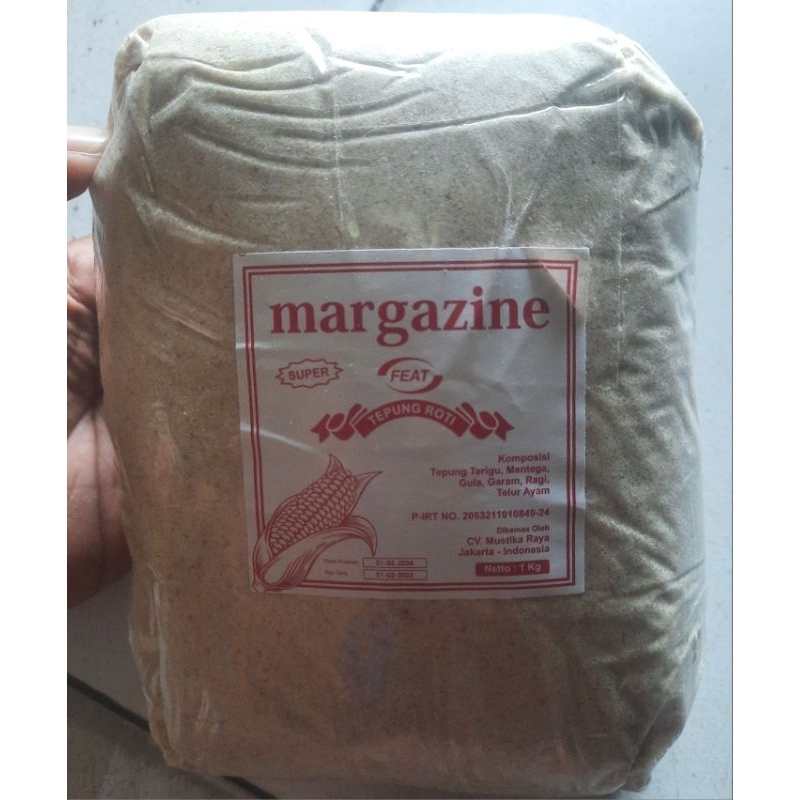 Jual Tepung Roti Halus Cap Feat Magazine 1kg | Shopee Indonesia