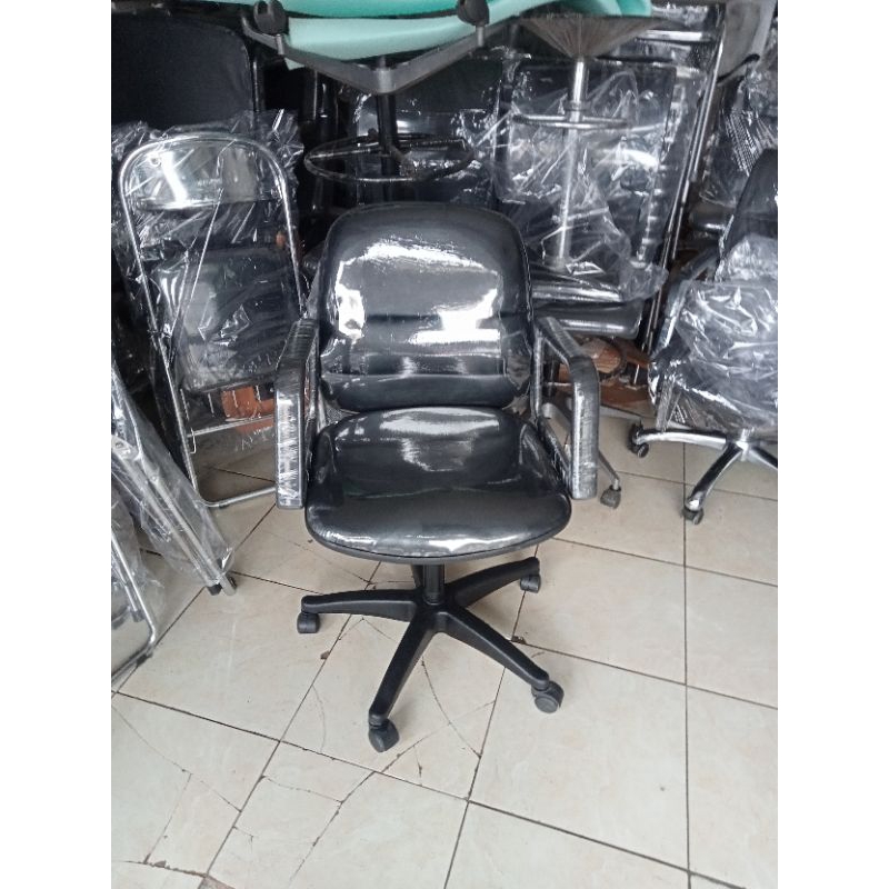 Jual kursi kantor hidrolik kalep hitam | Shopee Indonesia