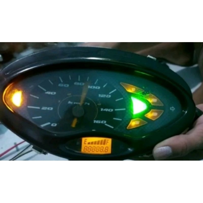 Jual Speedometer Kharisma X 125 Original Spedometer Oddometer Kharisma ...