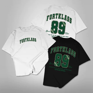 FortKlass Kaos SPORTY Regular Fit Kaos Sablon 24S 30S Kaos Pria Lengan Pendek Atasan Tshirt Distro