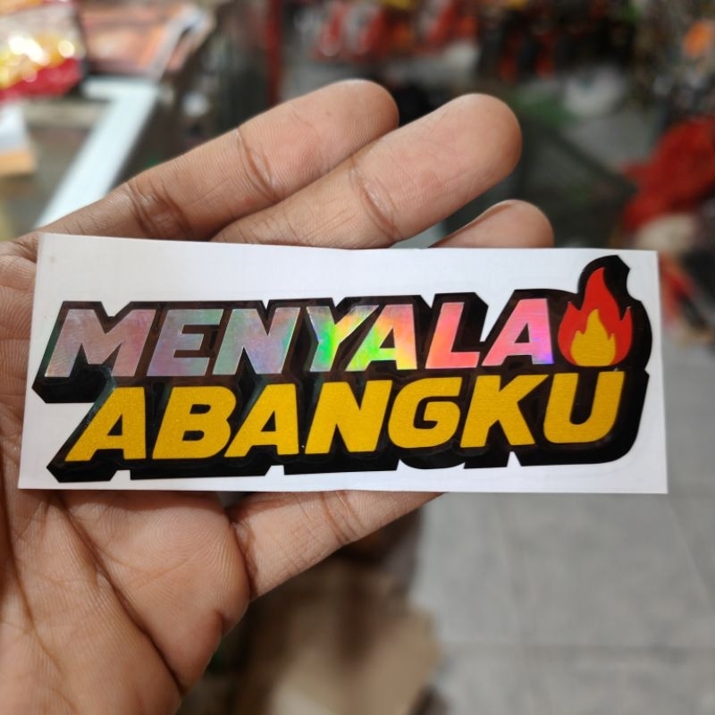 Jual Stiker Menyala Abangku | Shopee Indonesia