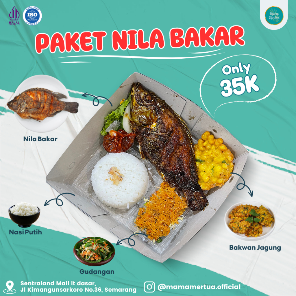 Jual Nasi Kotak Enak Murah Paket Nasi Nila Bakar Nasi Kotak