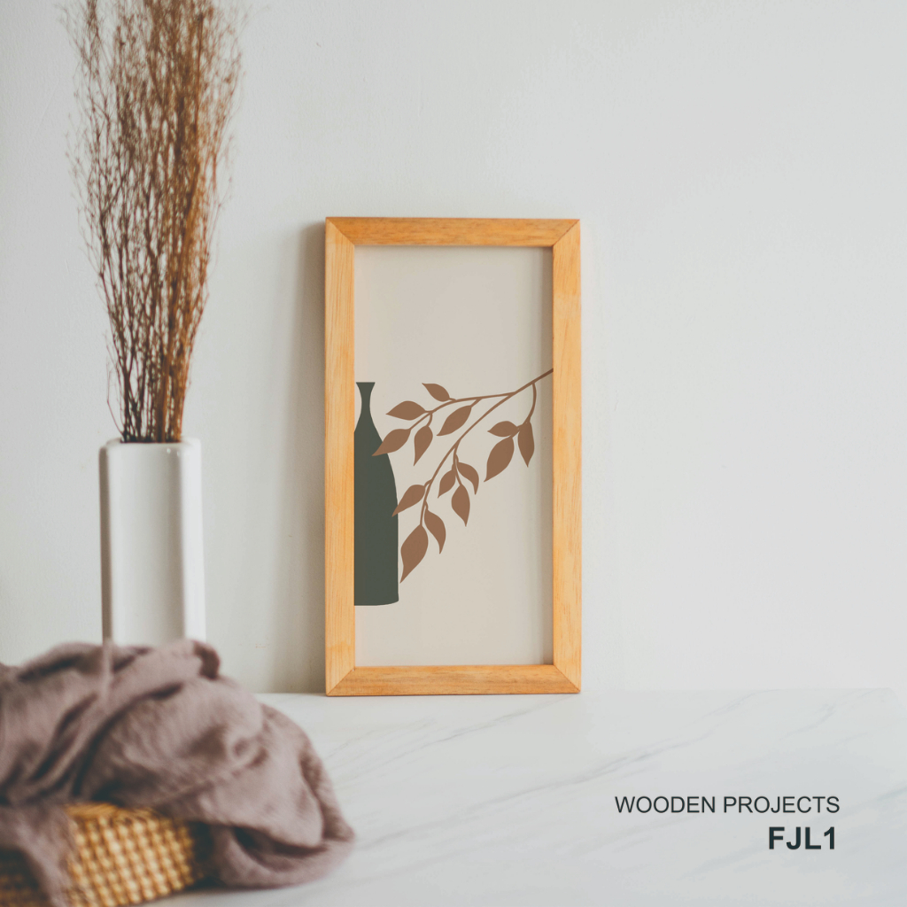 Jual Wooden Projects Hiasan dinding Frame Kayu pajangan rumah Frame