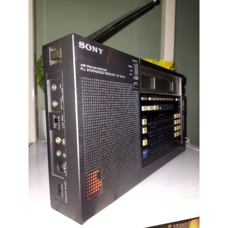 Jual Radio vintage SONY ICF-2001D made in japan original | Shopee Indonesia