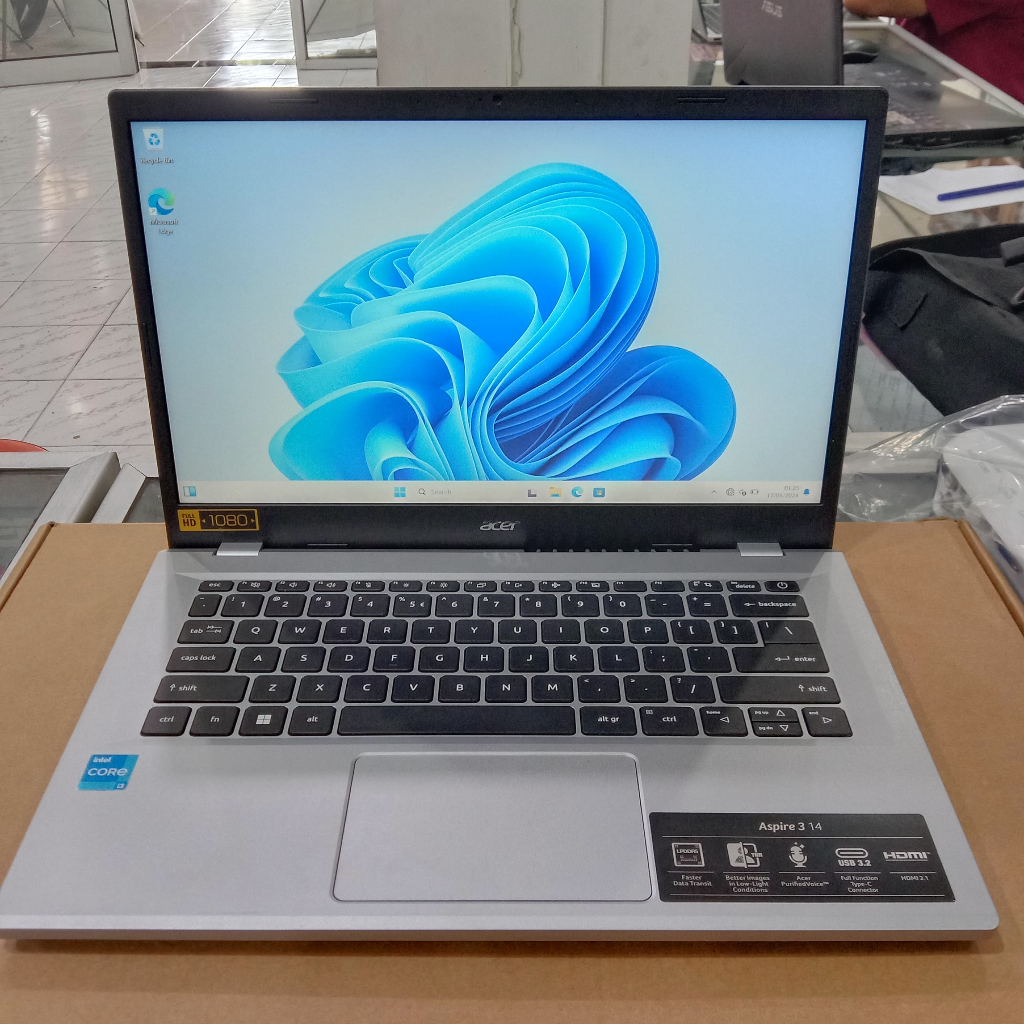 Jual Laptop Acer Aspire Slim 3 A314 35 Core I3 N305 Ram 8 Gbssd 512 Gb 14fhd Shopee Indonesia 3810