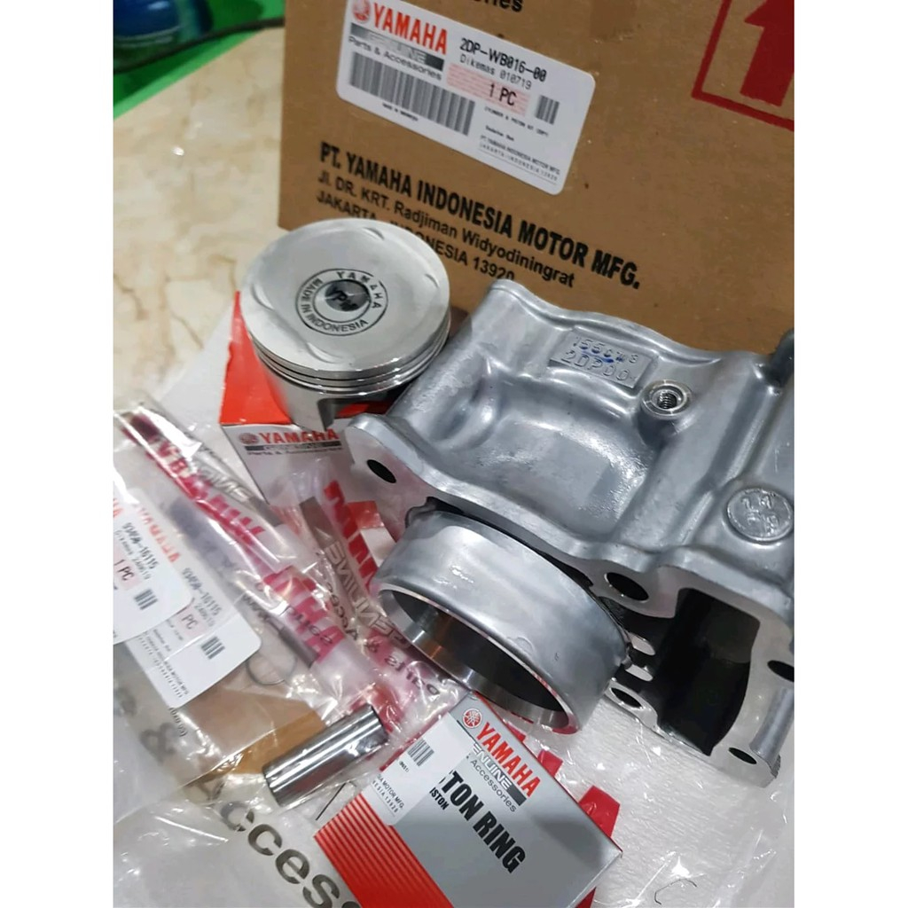 Jual BORING BLOK SEHER SET PISTON KIT NMAX AEROX 155 OLD / NMAX AEROX ...