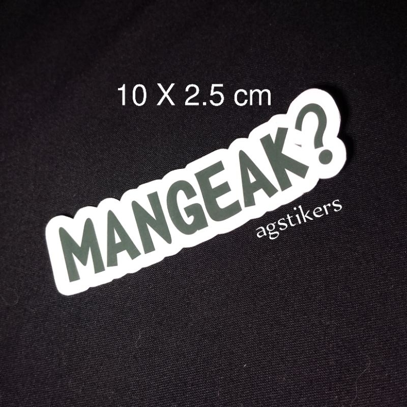 Jual Stiker Mangeak | Shopee Indonesia