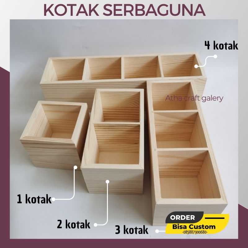 Jual Kotak kayu, wooden Stronge Box bersekat full kayu jati Belanda ...