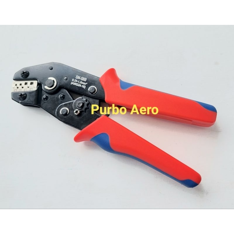 Jual Tang Crimper Terminal Cable Crimping Plier Compression Tool - SN ...