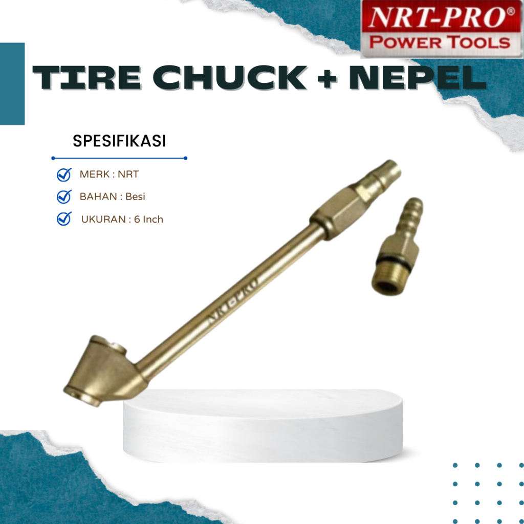 Jual Stang Pompa Ban Tire Chuck Alat Stik Isi Angin Ban Pengisi Udara