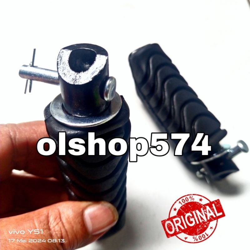 Jual Foot Step Belakang Original Blade Beat Karbu Beat FI Vario 110 125 ...