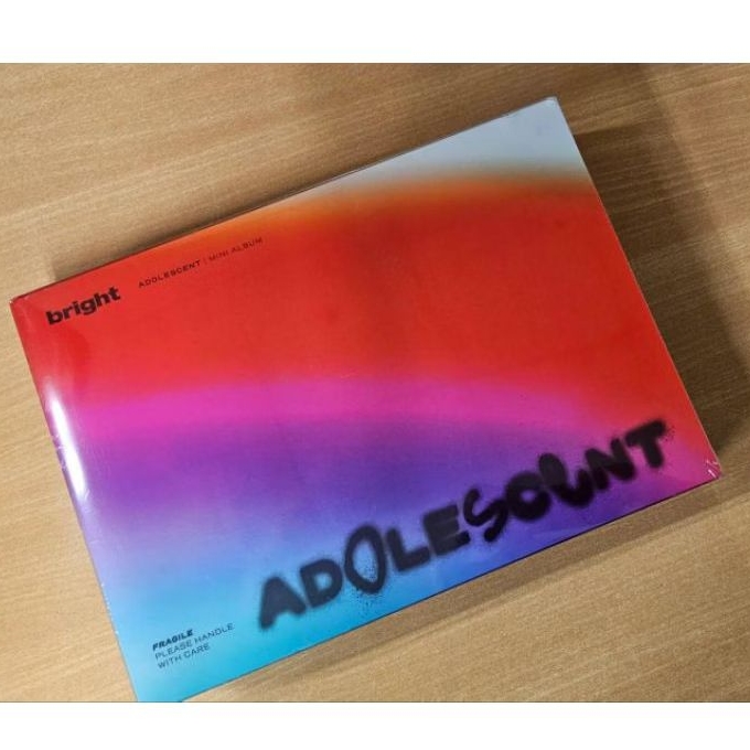 Jual [ AAB BRIGHT ] SEALED album Bright W ADOLESCENT | Shopee
