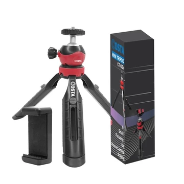 Tripod Costa CT 05k Stand Portabel With Ball Head Holder Handphone Camera