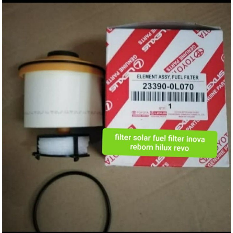 Jual filter solar fuel filter inova reborn hilux revo | Shopee Indonesia