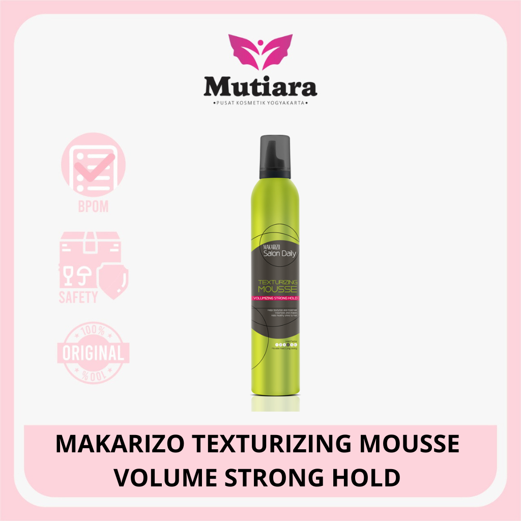 Jual MAKARIZO TEXTURIZING MOUSSE VOLUME STRONG HOLD 376ML | Shopee ...