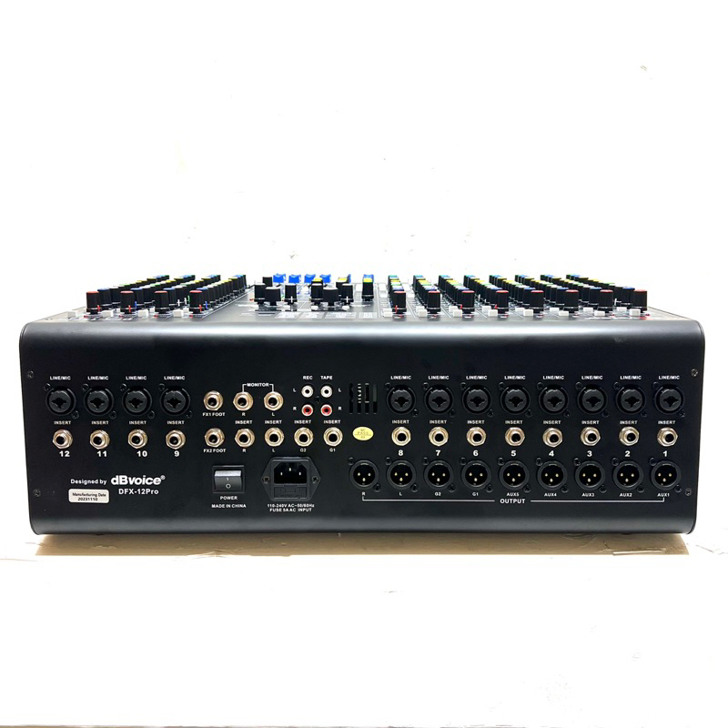 Jual Mixer dB Voice DFX 12 Pro Original 12 Channel dbvoice DFX 12PRO ...