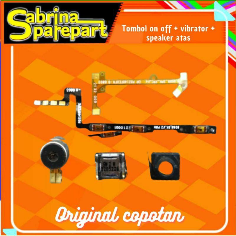 Jual Tombol On off + fleksibel speaker musik + speaker atas Oppo A15S ...