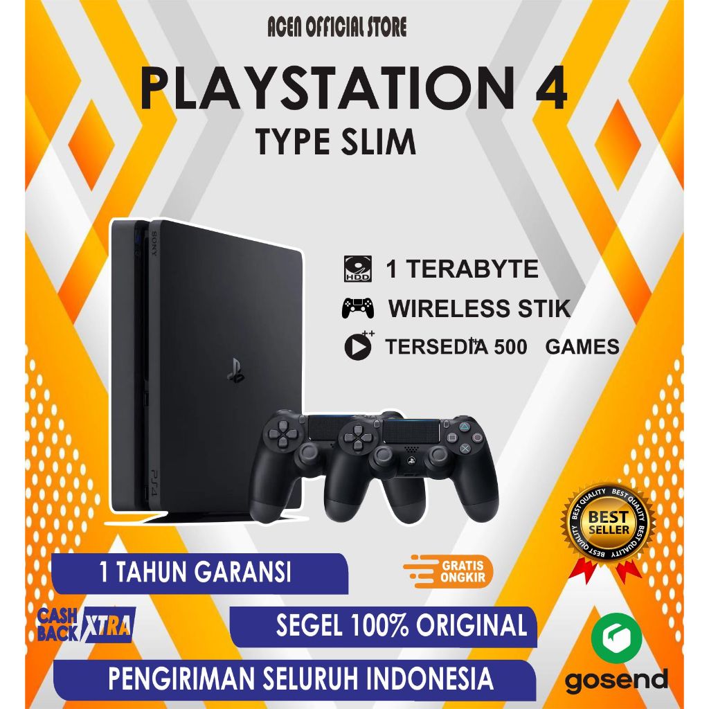 ACEN OFFICIAL STORE PS4 PS4 PRO PS4 SLIM PS4 FAT HEN VERSI  GAMES PERMANEN