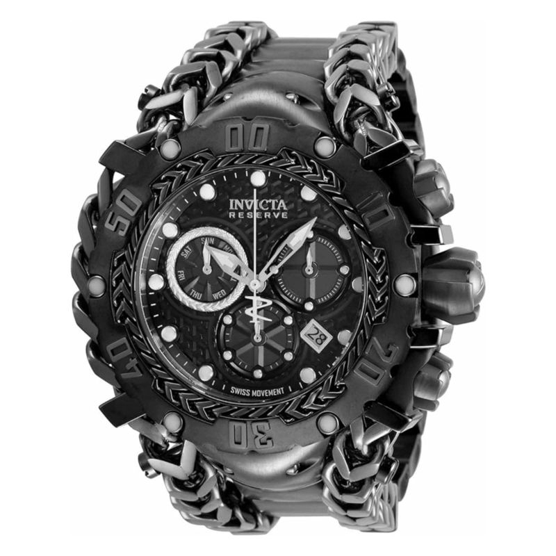 Jam tangan Chronograph Pria INVICTA Reserve Gladiator Stainless steel