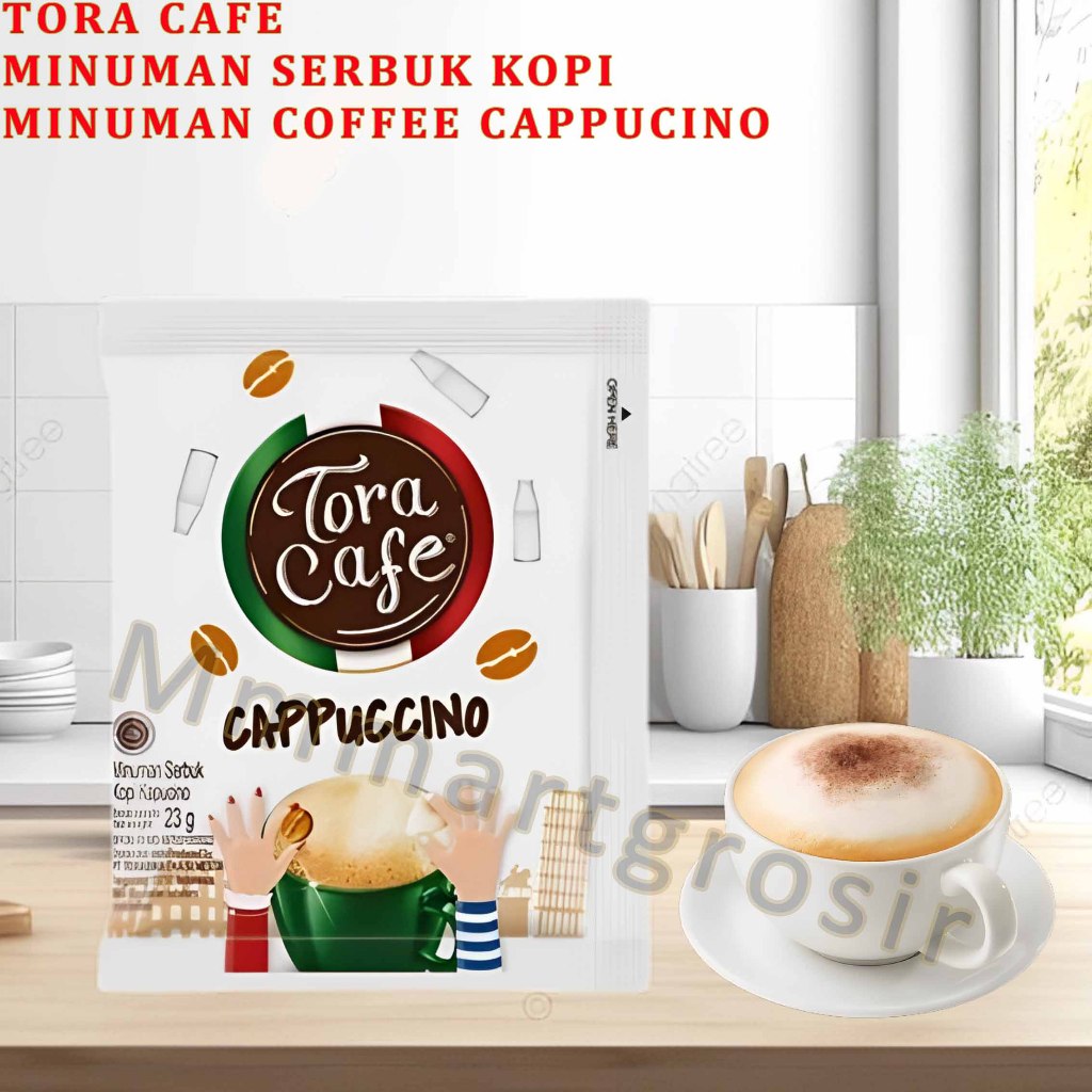 Jual Tora Cafe / Minuman Serbuk Kopi / Minuman Coffee Cappucino / 10pcs ...