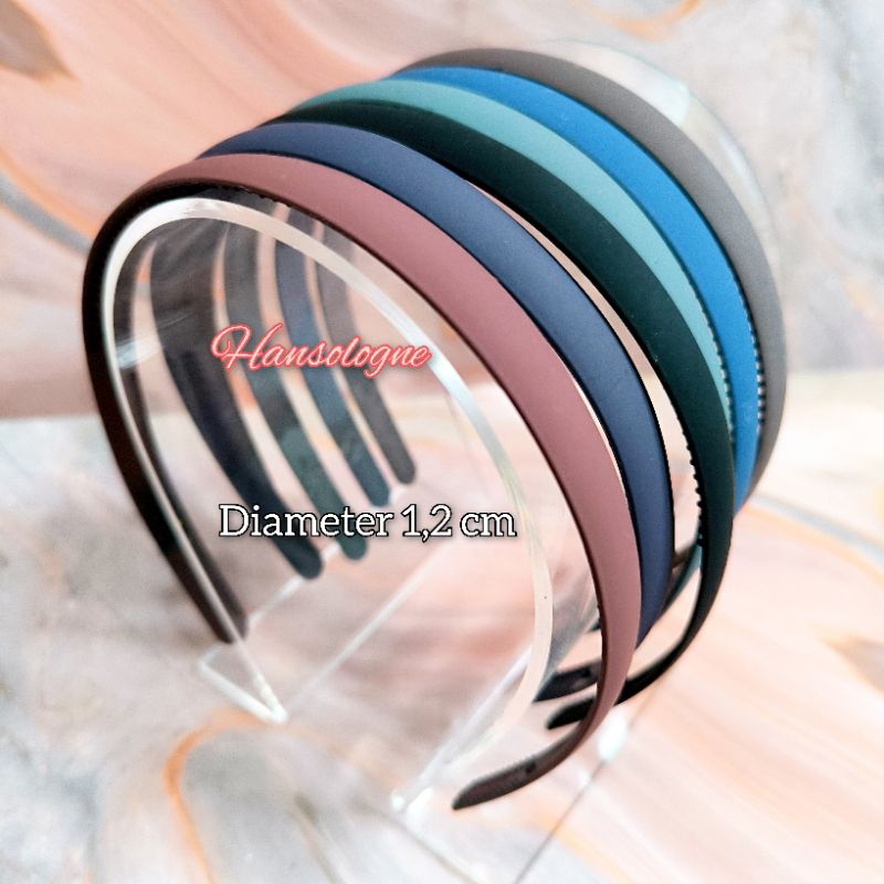 Jual bando rambut polos warna dove | Shopee Indonesia