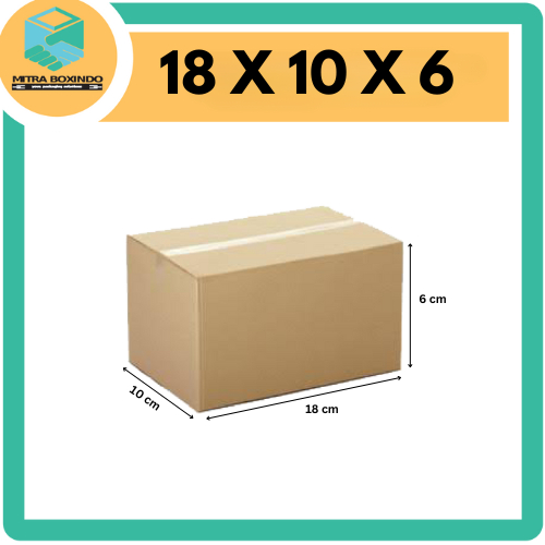 Jual KARDUS 18X10X6 BAHAN BARU | Shopee Indonesia