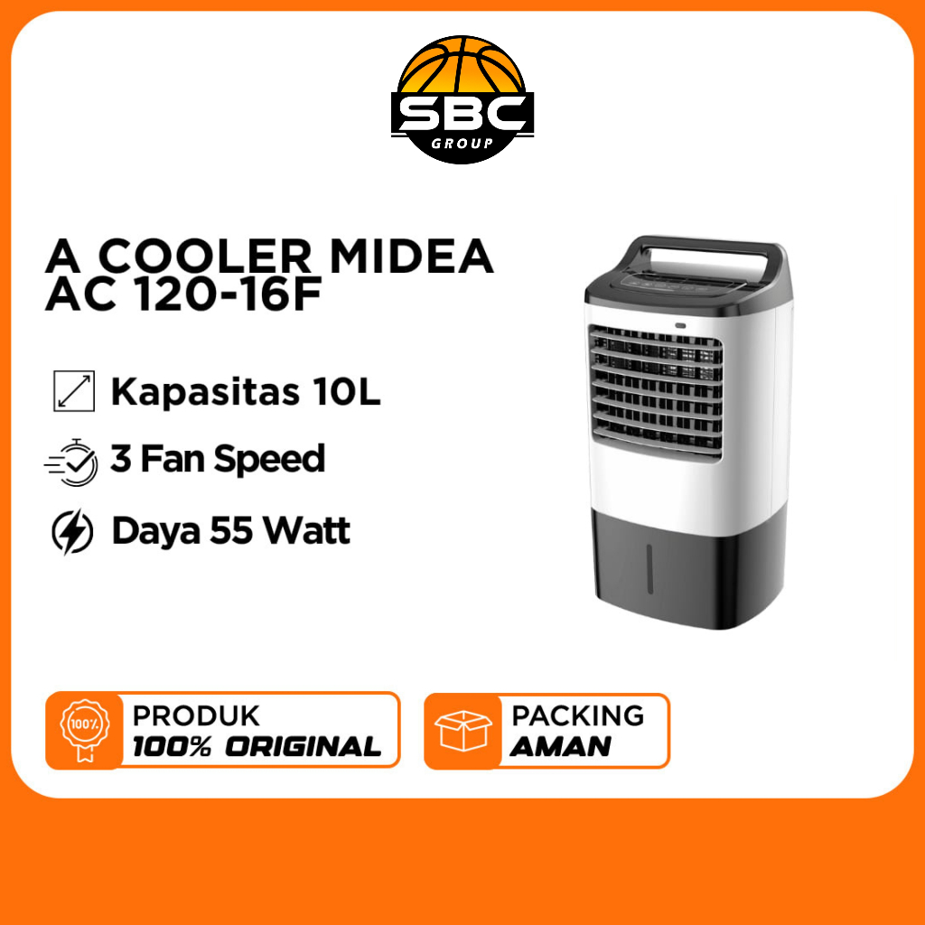 Jual Air Cooler MIDEA MIDEA AC 120U/AC 120-16AR/AC120-16F/AC 100 A