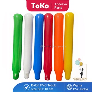 Jual Balon Tepuk / Balon Suporter / Balon Suporter Polos / balon rame ...