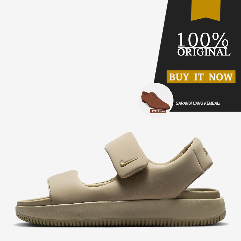 Jual Sandal Santai Pria Original Sandal Nike Calm - Khaki Art