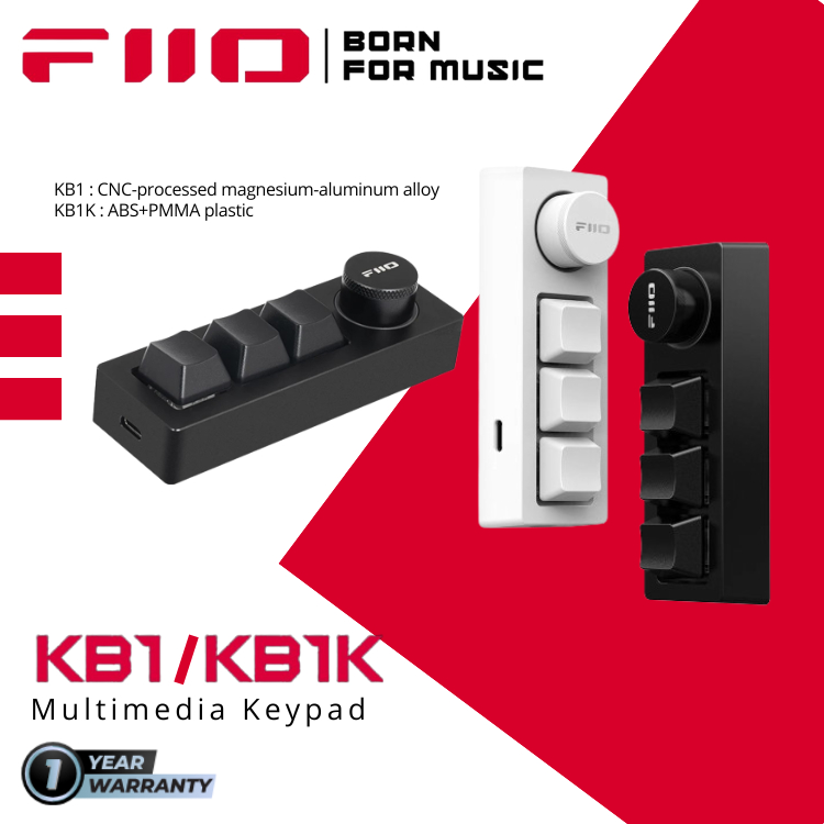 Jual FiiO KB1 / KB1K Mechanical Music Remote Keyboard | Shopee Indonesia
