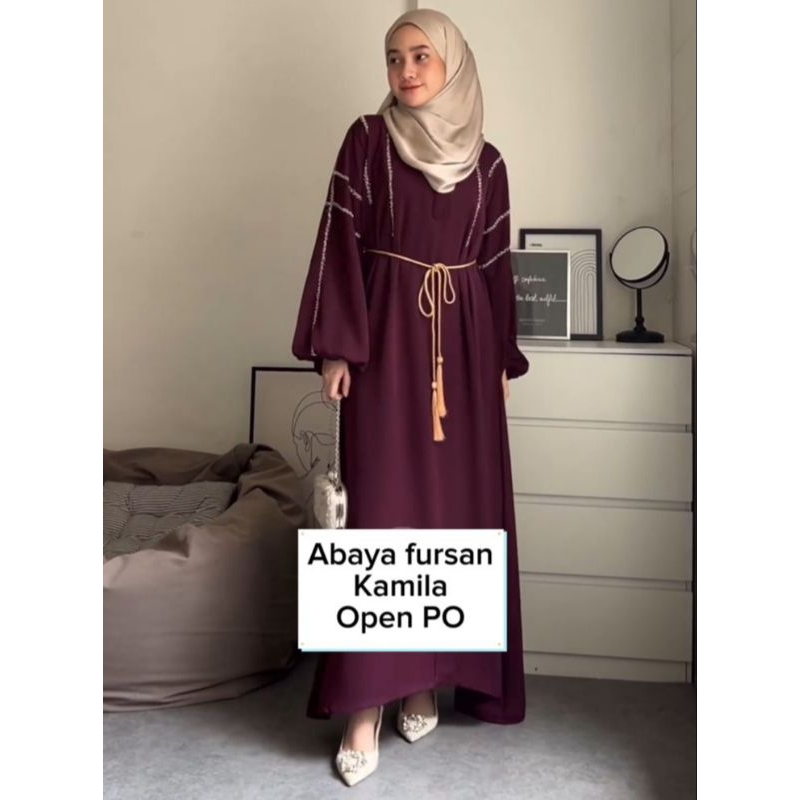 Jual abaya fursan kamila Shopee Indonesia