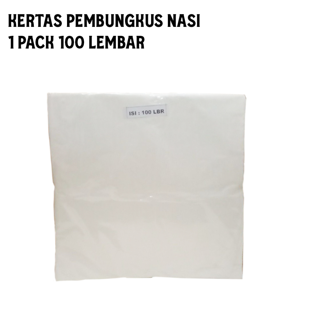 Jual Kertas Pembungkus Nasi Kertas Mcd Kfc Burger Isi 100 Pcs Shopee Indonesia 4454