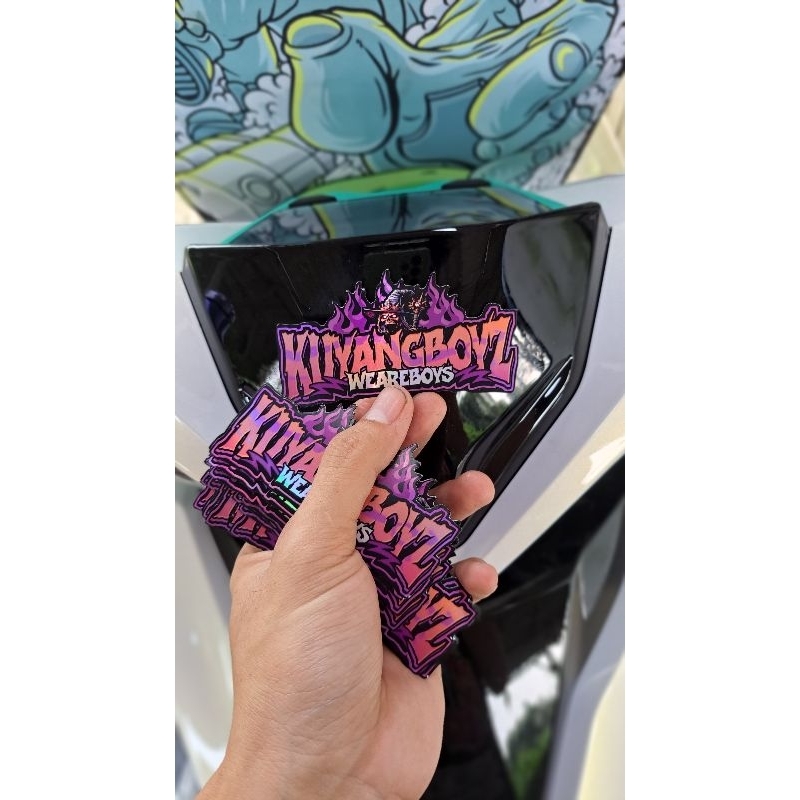 Jual stiker kuyang hologram vol 3 | Shopee Indonesia