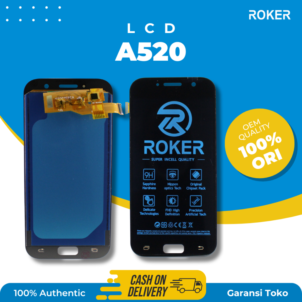Jual ROKER LCD TOUCHSCREEN SAMSUNG A520 / A5 2017 / BUKAN OLED FULLSET ...