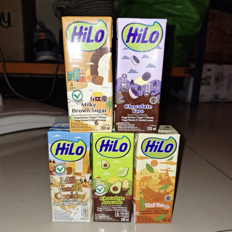 Jual HILO susu UHT 200ml aneka rasa | Shopee Indonesia