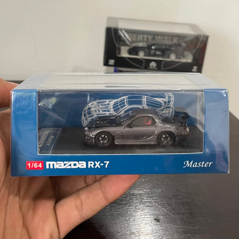 Jual Master RX-7 RE Amemiya FD3S Open Hood GT Wing Special Edition ...