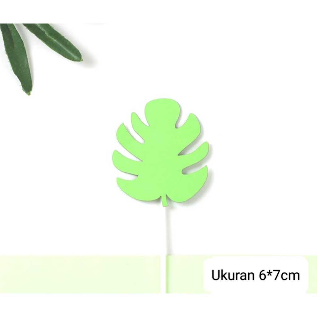 Jual Topper Dinosaurus Daun Hiasan kue ulang tahun | Shopee Indonesia