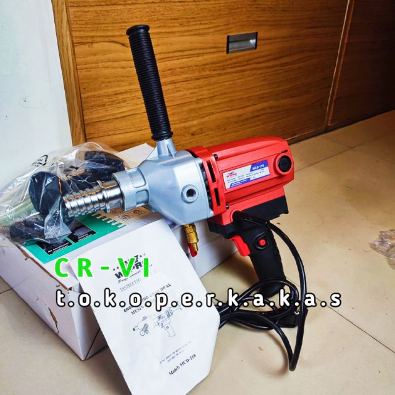 Jual Mesin Bor Coring Beton Wipro Diamond Core Drill Mesin Bor Coring Mcd Shopee Indonesia