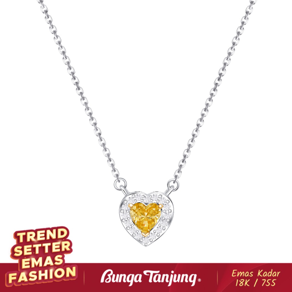 Jual KALUNG PRINCESS COLOR - SANDRA DEWI - EMAS 18K - BUNGA TANJUNG