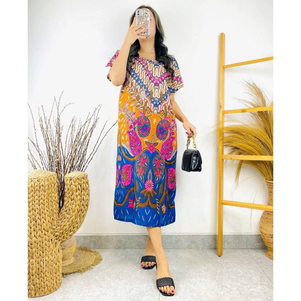 Jual Benang Raja Daster Busui Kancing Seno | Shopee Indonesia